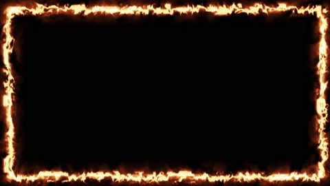 Animated neon frame for inscriptions and titles of signs in yellow gold color on Stock Footage 222012385