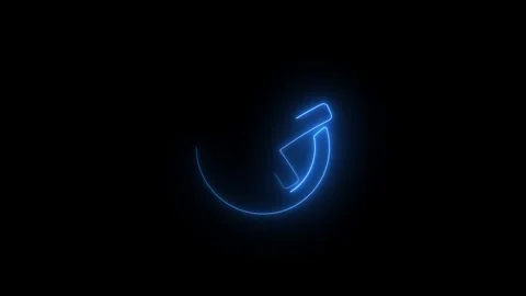 Animated neon x mark icon set, glowing cancel, error, and close symbol anim.. Stock Footage 311353687