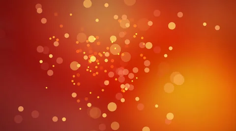 Animated nice visual slow moving orange yellow red circle particles 스톡 동영상 60406053