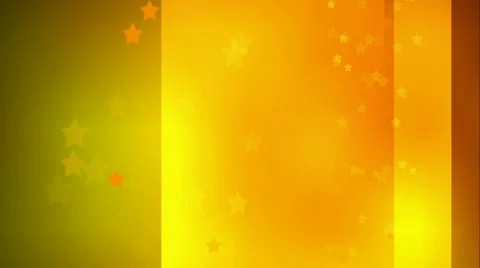 Animated nice visual slow moving orange yellow many stars particles Stock Footage 60407611