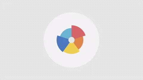 Animated nightingale chart Stock Footage 278020461