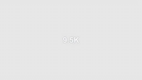 Animated Number Counter counting to 10,000 Overlay Alpha 4K Vídeos de archivo 339273608