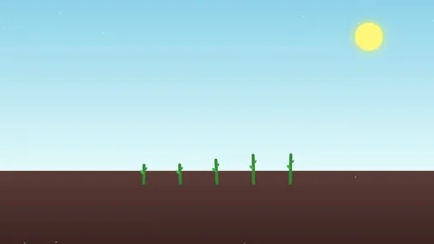 Animated numbers on a green background with a combination of shapes. Stock Footage 346738244
