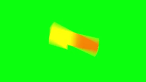 Animated numbers on a green screen background. Stockbeeldmateriaal 336632137