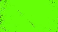 Animated Old Film Effect On Green Screen Loop Edited Frame By Frame 4K Stock Footage