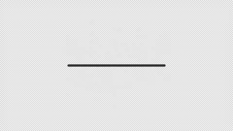 Animated open eye outline icon Stock Footage 344172634