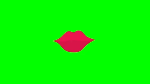 Animated or cartoon synchronizing lips and mouths for storytelling. female Stock Footage 276955346
