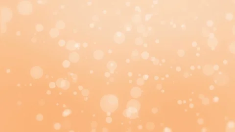 Animated orange bokeh background Stock Footage 122150485