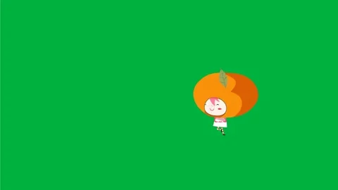 Animated orange cat walking on green screen perfect for animal animation 스톡 동영상 308867971