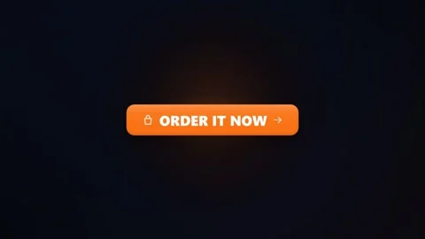 Animated orange order it now button for e commerce website Stock-Footage 347429067