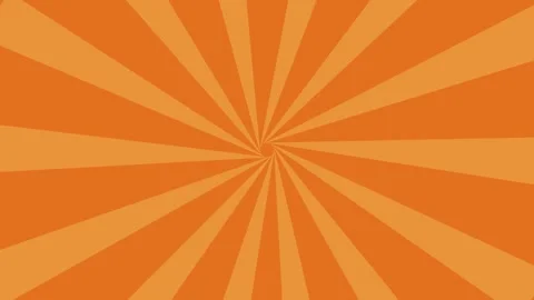 Animated Orange Spiral Cartoon Comic Background Stock Footage 309666170