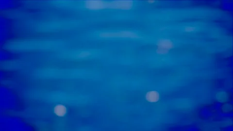 Animated out of focus blue ocean water flowing Stock Footage 155304675