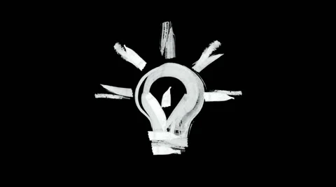 Animated Paint Brush / Calligraphy Stock Footage 52219130