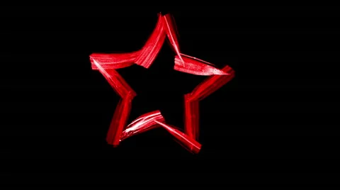 Animated Paint Brush / Calligraphy Stock Footage 52220150