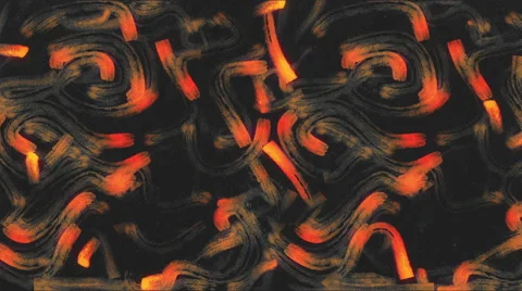 Animated Paint Brush / Calligraphy Stock Footage 52220856