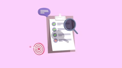 Animated Paper Clipboard To do List With Check Mark. Stock Footage 276014989