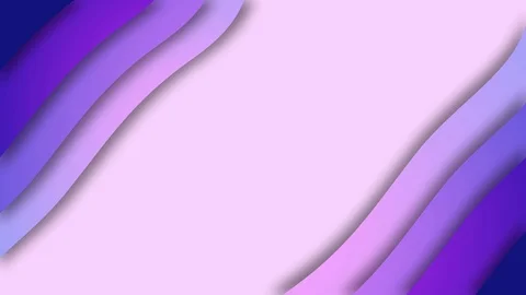 Animated paper cut abstract background Stock Footage 108556632