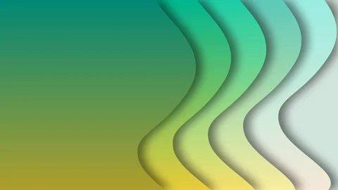 Animated paper cut abstract background Stock Footage 108556647