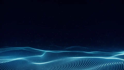 Animated Particle Background Video stock 281827335