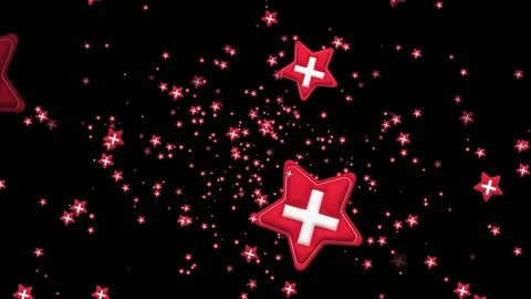 Animated particle of cross check mark icon button and no or wrong symbol Stock Footage 237546603