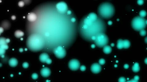 Animated Particle Flow against black background Stock Footage 48320192
