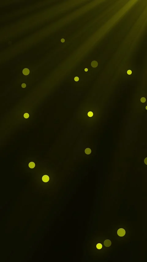 Animated particle with light rays on dark background Stock Footage 310344004