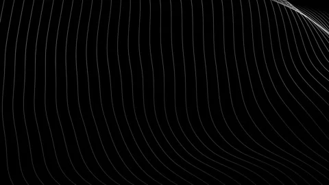 Animated particle strings background Видео 342181989