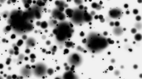 Animated particles against white background Stock Footage 47912825