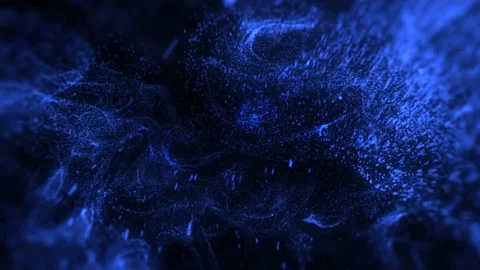 Animated particles exploding in the center of the screen. Science, energy, neon, Stock-Footage 221706963