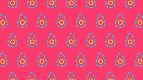 Animated pattern background of an avocado for culinary TV broadcasts Stock Footage 92964502