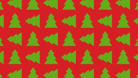 Animated pattern ideal for the Christmas period Stock Footage 93270331
