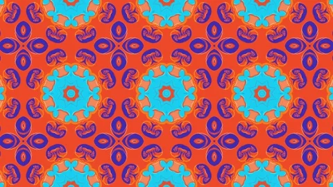 Animated pattern looping without breaks Vídeos de archivo 79071730