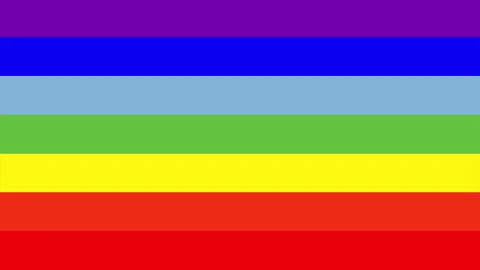 Animated Peace Flag Waving Motion Graphics in 50p Stock Footage 336470617