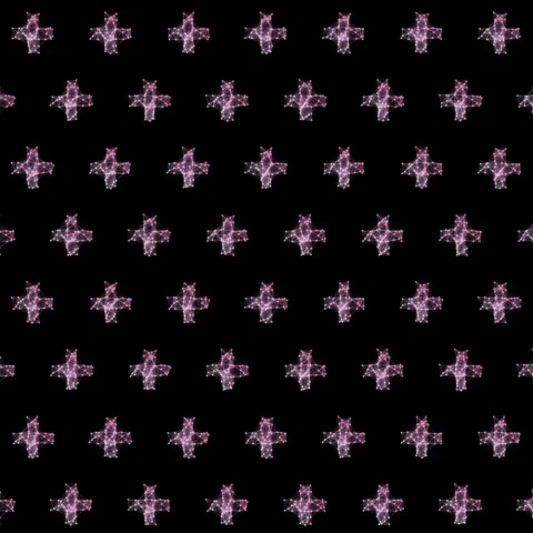 Animated Pentagonal Grid Pattern Seamless Loop Background Stock Footage 329363355