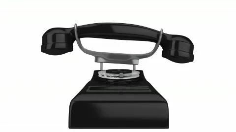 Animated phone Stock Footage 555789