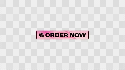 Animated Pink Order Now Button Peeling Sticker Vidéo 334315242