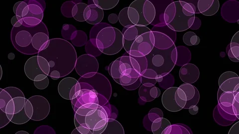Animated Pink Particle Circles Stock-Footage 160654948