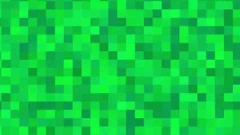 Animated Pixel Effect Green Screen Background Video stock 303382963