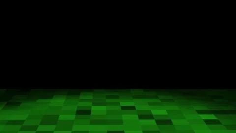 Animated Pixelated loop Art Background 3d animation Stock Illustration