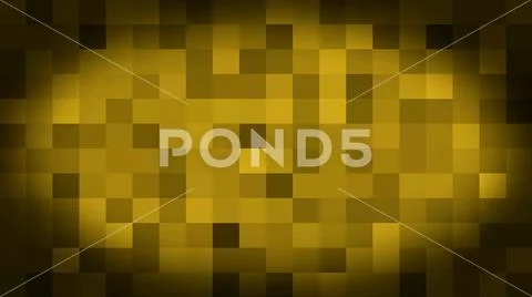 Animated Pixelated loop Art Background 3d animation Stock Illustration