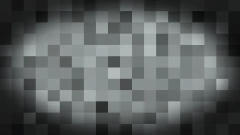 Animated Pixelated loop Art Background 3d animation イラスト素材