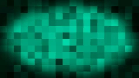 Animated Pixelated loop Art Background 3d animation Stock Illustration