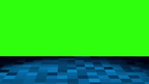 Animated Pixelated loop on green screen ... | Stock Video | Pond5