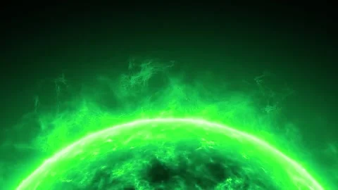 Animated plasma in the sun Stock Footage 331723506