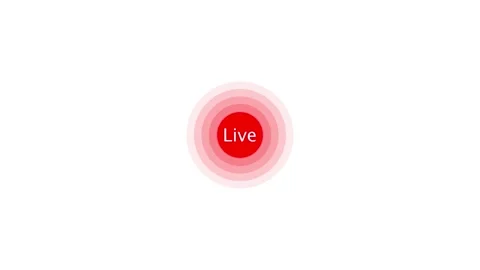 Animated play button, play saymbol icon with wave design animation on backg.. Видео 336549358