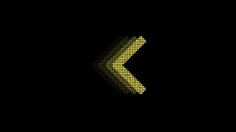 Animated Play Video LED Icon Loop Modules for edit with alpha Stock Footage 84177578