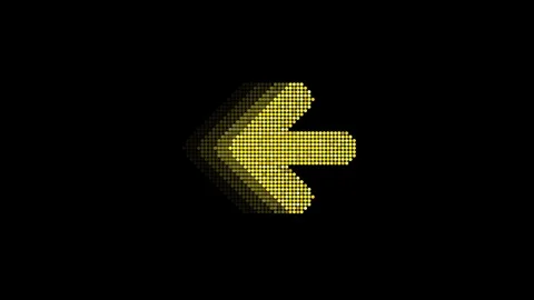Animated Play Video LED Icon Loop Modules for edit with alpha Stock Footage 84179322