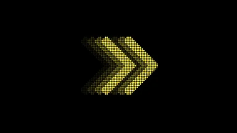 Animated Play Video LED Icon Loop Modules for edit with alpha Stock Footage 84181104