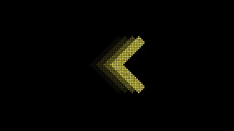 Animated Play Video LED Icon Loop Modules for edit with alpha Stock Footage 84187178