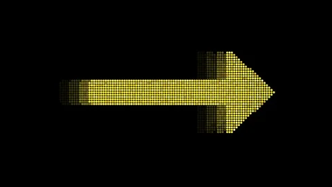 Animated Play Video LED Icon Loop Modules for edit with alpha Stock Footage 84189740